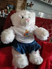 build a bear White And Pink