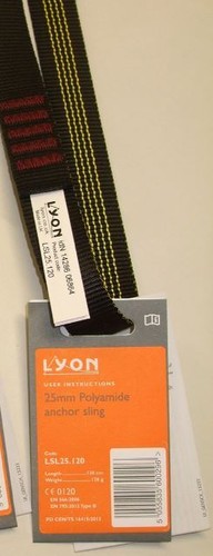 Lyon slings 25mm - slings, polyamide