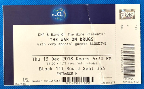The war drugs slowdive - drugs, &