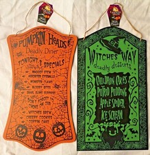 Halloween Wall Door Plaque