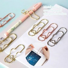 Metal Paper Fix Clip Heart