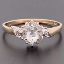 9ct yellow gold blue - yellow,