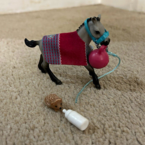 Schleich foal with jolly ball