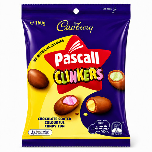 Cadbury pascall clinkers - pascall,