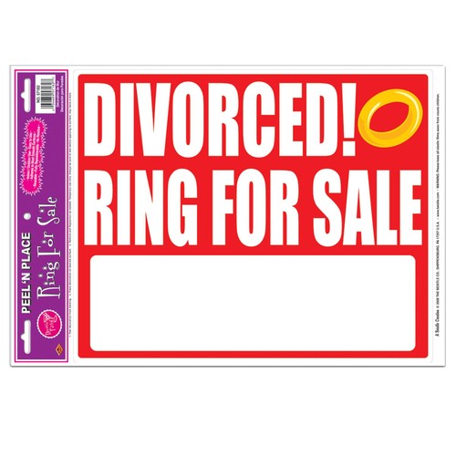 Divorced ring for - sale, peel