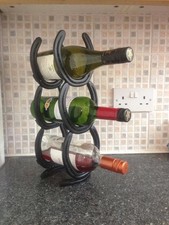 black wine rack free standing