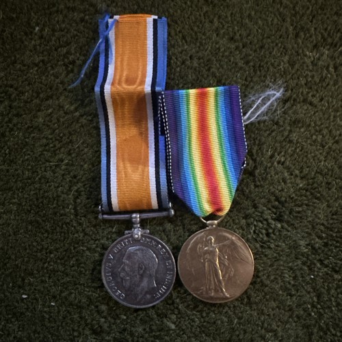 Ww1 duo medals raf 233816 - 233816, pte