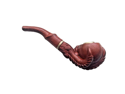 Unsmoked curved wooden eagle - curved,