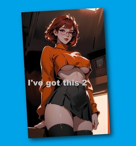 Fridge magnet velma - dinkley,