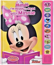 Disney Minnie Mouse - I'm Ready to Read with Minnie Sound Book - Great for Earl