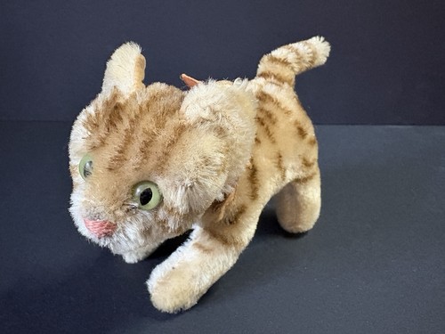 Steiff tabby kitten - tabby, vintage