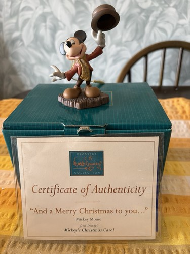 Wdcc mickey christmas carol - wdcc,