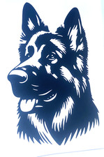 1x GSD Alsation Shepherd Dog