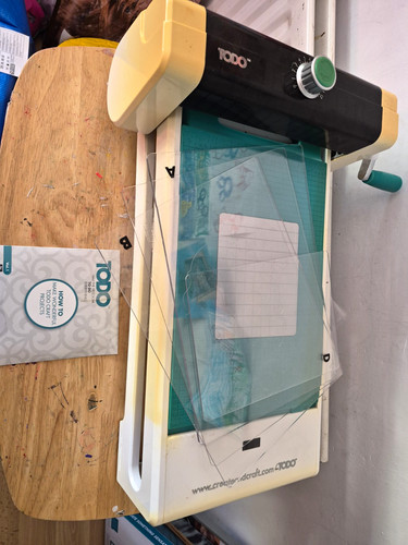 Todo die cutting machine - die,