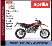 Aprilia RX 50 - SX 50 / RX50 -