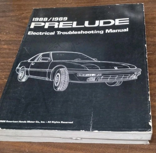 1988 1989 honda prelude - 1988/1989,