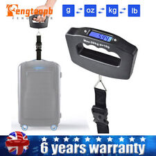 LCD Home Electronic Digital Portable Hanging Weight Hook Travel Luggage Scale UK