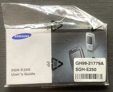 Samsung SGH-E250 User’s