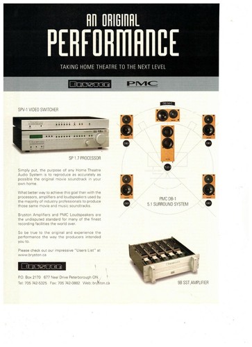 Bryston pmc original - pmc,
