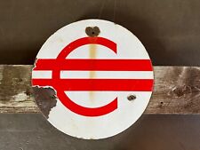Rare Vintage Railway London Underground Calling On Signal Enamel Sign Train