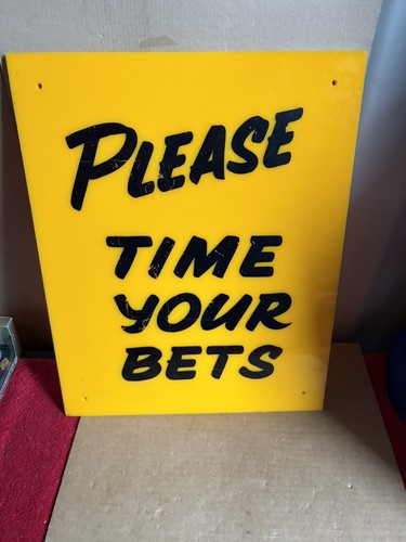 Vintage bookmakers shop sign - bookmakers,