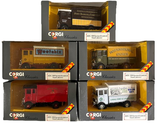Vintage corgi classics - 5x,