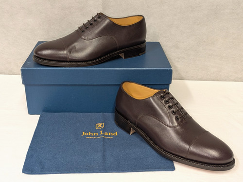 John land brown leather - brown, oxford