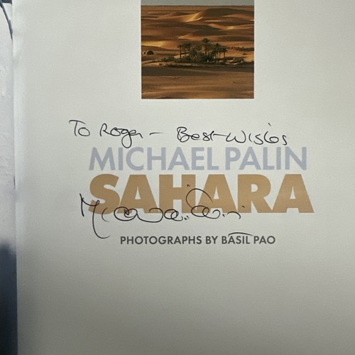 Michael palin hand signed - michael,