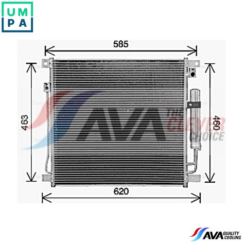Condenser air conditioning - condenser,