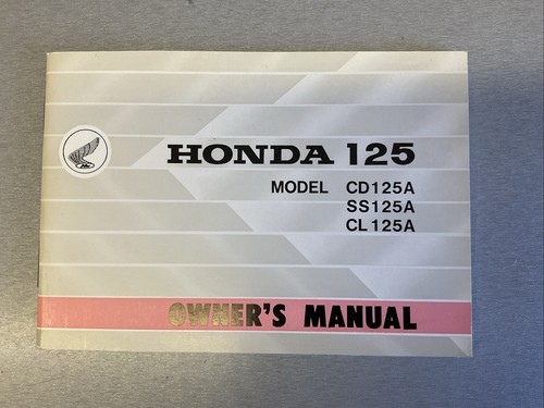 Honda cd125a ss125a cl125a - honda,