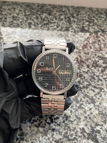 Vintage slava watch - vintage,