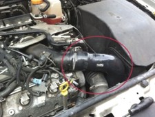 Vauxhall Vectra CDTi 3.0 Turbo Silicone Hose Intercooler Air Intake Duct (46