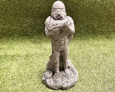 Tall Stormtrooper Star Wars Concrete Garden Sculpture Lawn Ornament Gift