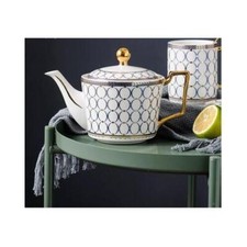 700ml Porcelain Teapot – Cold & Hot Dual-Use for Loose Leaf Tea