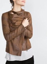 BNWT Zara Womens Brown Vegan
