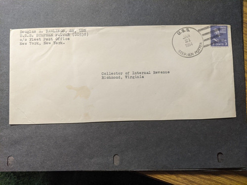Uss stephen potter - uss, dd-538