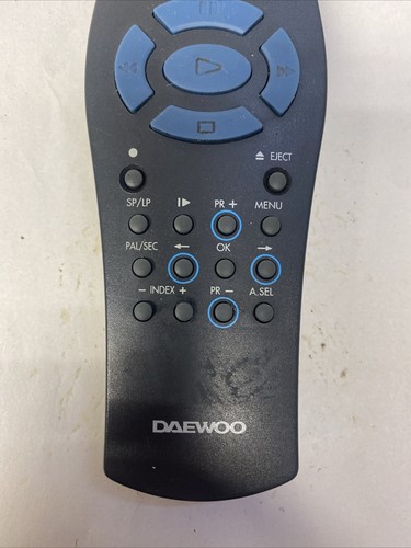 Daewoo vcr remote control - daewoo, /