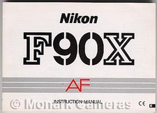 Nikon F90X Instruction Book