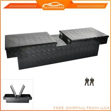 63" Black Aluminum Gull Wing