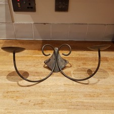 Vintage Iron Wall Candle