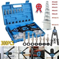 300pcs rivet nut kit riveter - 300pcs,