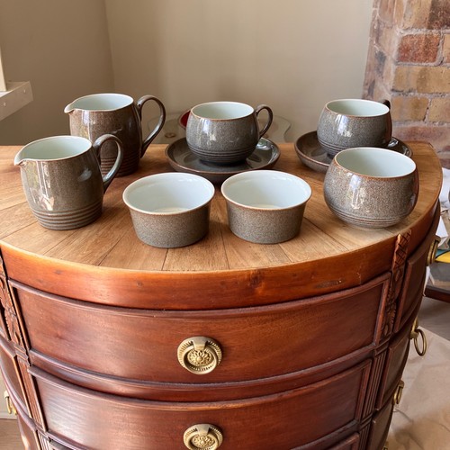 Denby greystone tea set lovely - denby,