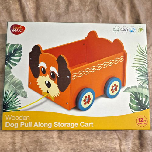 Bee smart wooden dog - bee,