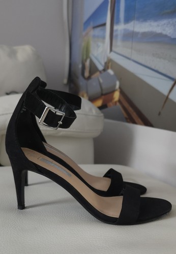 Primark black heeled sandals - primark,