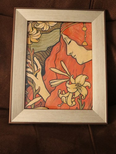 Framed art nouveau style - framed,