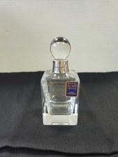 Royal Scot Crystal Silver Necked Spirit Decanter