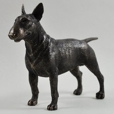 Bull Terrier Dog Bronze Effect
