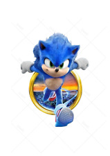 Pre Cut Sonic Hedgehog Running