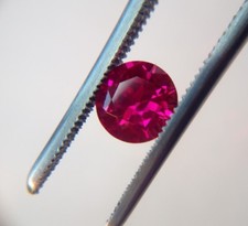 2mm Round Lab Created Ruby Loose Gemstone lot of 20 stones 