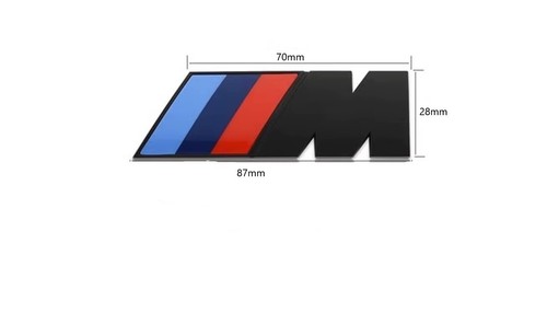 Bmw sport emblem gloss - m,